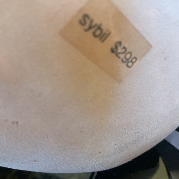 Kate Spade Sybil black velvet genes block heel pumps - Picture 8 of 9